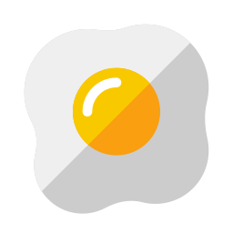 Fried egg icon