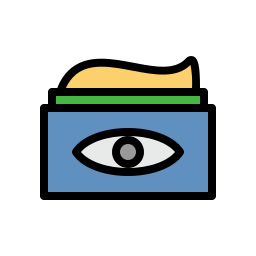 Eye cream icon