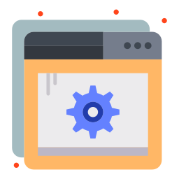 Web maintenance icon