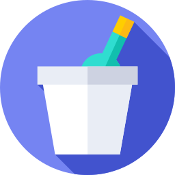 Ice bucket icon