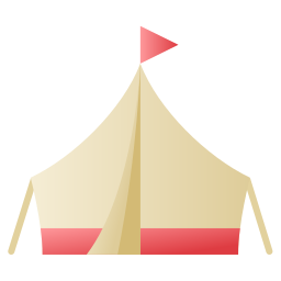 Summer camp icon