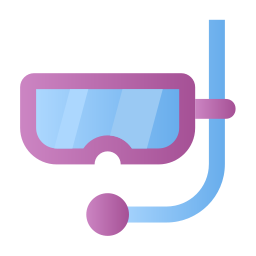 Diving goggles icon