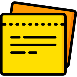 Sticky notes icon