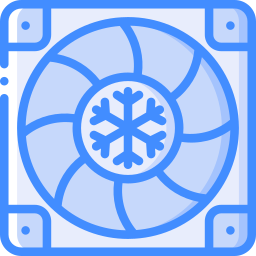 Cooling fan icon