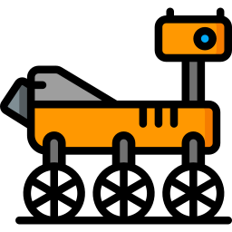 Mars rover icon