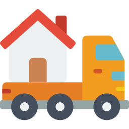 Moving truck icon