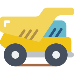 Dumper truck icon