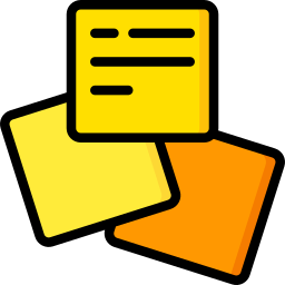 Sticky notes icon