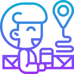 geographisches positionierungs system icon