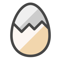 Boiled egg icon