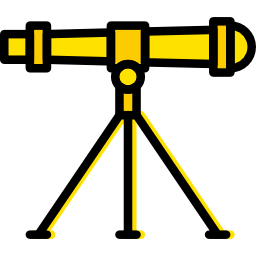Телескоп иконка