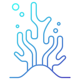 Coral reef icon