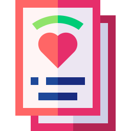 Greeting card icon