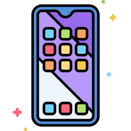 スマートフォン icon