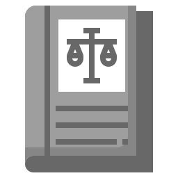 Law book icon