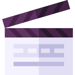 Clapperboard icon