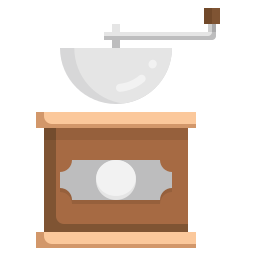 Coffee mill icon