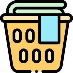 Laundry basket icon