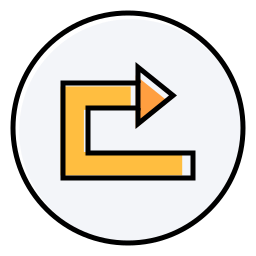 Right direction icon