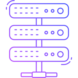 servidores Ícone
