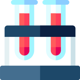 Test tubes icon