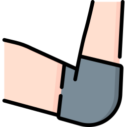 Elbow pads icon