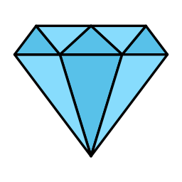 diamant Icône