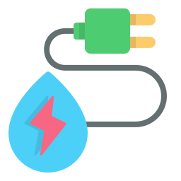 Water energy icon