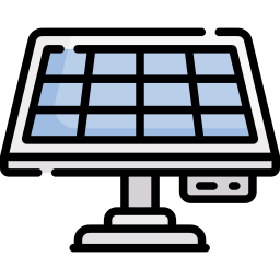 Solar panel icon