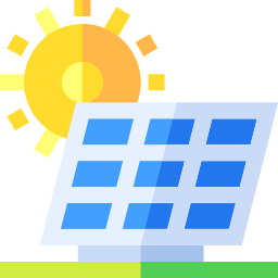 Solar panel icon