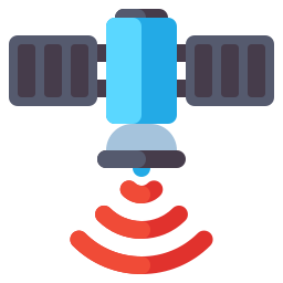 satellite spatial Icône