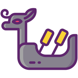 Dragon boat icon