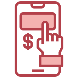 Online payment icon