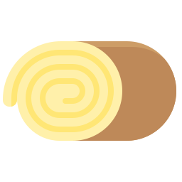 Swiss roll icon