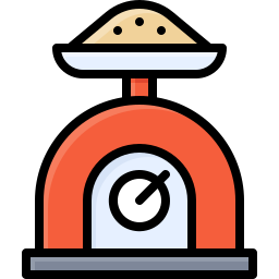 Food scale icon