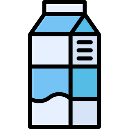 Milk carton icon