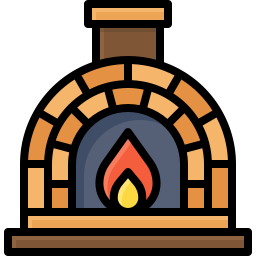 Stone oven icon