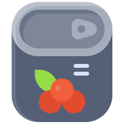 Canned food icon