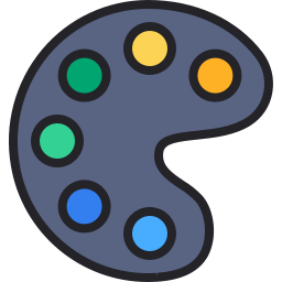 Color palette icon