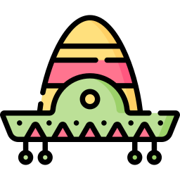 Mexican hat icon