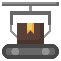 Conveyor belt icon