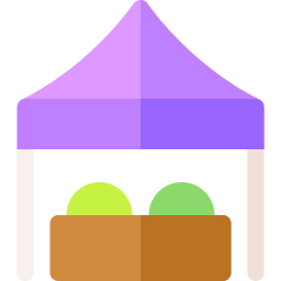 Food stall icon