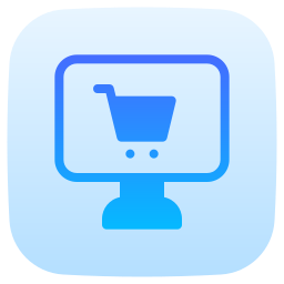 Online shop icon