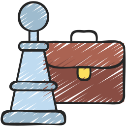 Business strategy icon