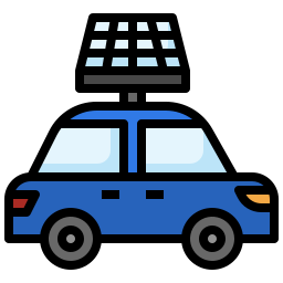 Electric car icon