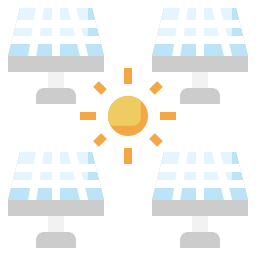 panel słoneczny ikona