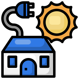 Solar energy icon