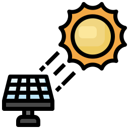 Solar panel icon