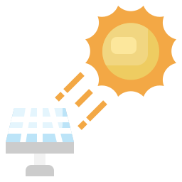 panel słoneczny ikona