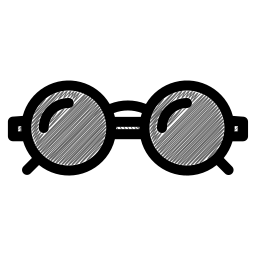 des lunettes de soleil Icône